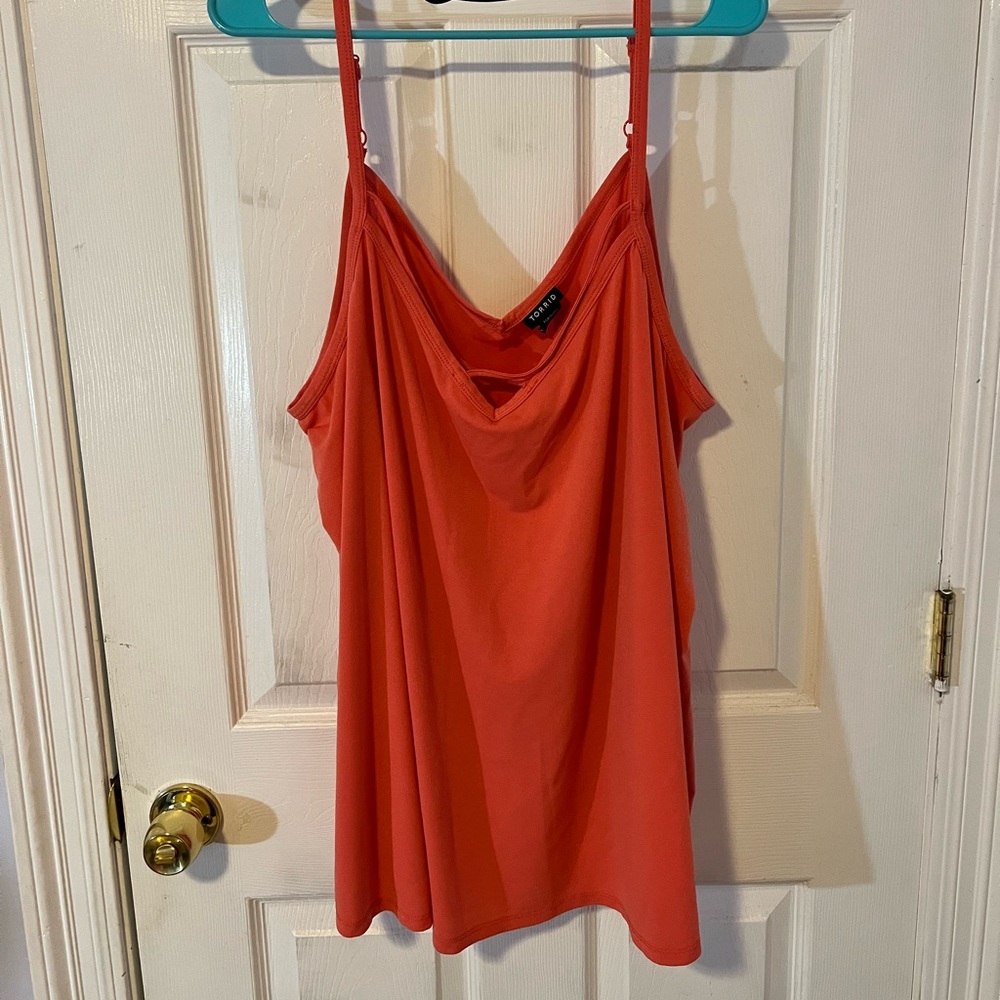 Torrid Coral dressy tank